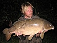 Mark Wilson, 9th Aug<br />24lb 13oz mirror